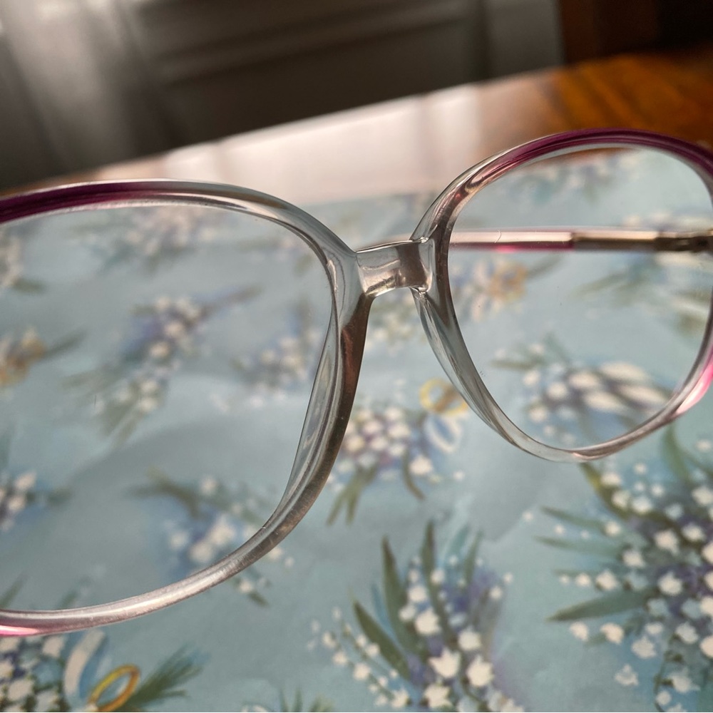 Retro Translucent Plastic Glasses - Picture 6 of 10